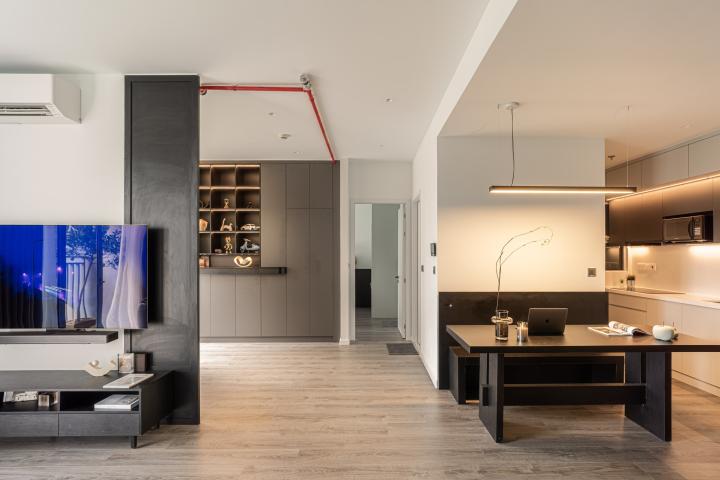 Nhịp điệu của sự tối giản: Căn hộ 75m2 với không gian sống đầy cảm xúc